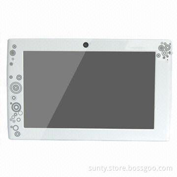 7-inch Dual Core Mobile Internet Device with Decorating Design/3G by USB Dongle/Wi-Fi/G-sensor/Vide
